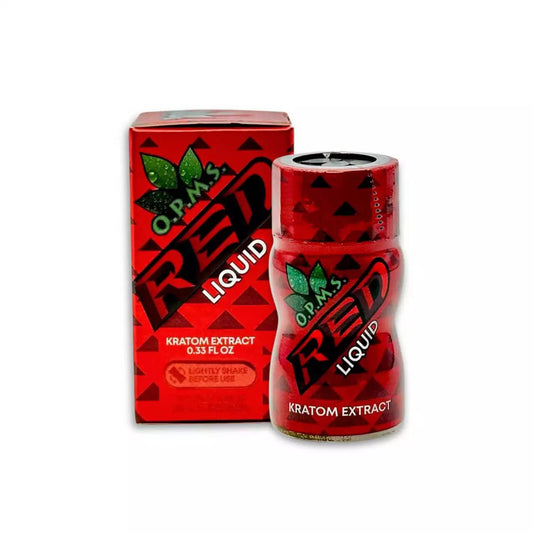 opms OPMS | Red Kratom Extract Shot – 8.8ml Liquid 7 - OH - Extracts Shots – Available at Zenhop