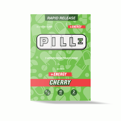 PILLz | Energy Cherry Tablets – 40MG – 5 Count by Pillz – 7 - OH Extract Tablets, | Available at Zenhop