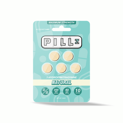 PILLz | Natural Tablets – 40MG | 5 Count by Pillz – 7 - OH Extract Tablets, | Available at Zenhop