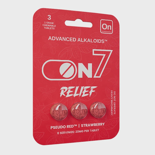 ON7 | Relief 20MG Tablets – 3 Count