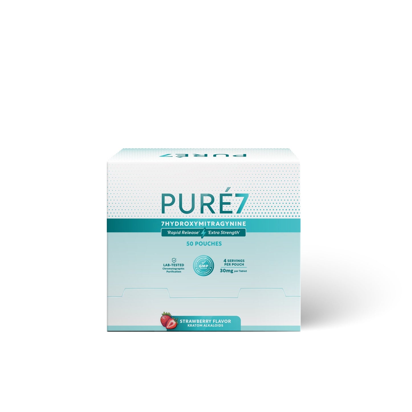 Pure7 | 7OH Hydroxy Chewable Tablets – 30mg by Pure7 – 7 - OH Extract Tablets, Grape | Available at Zenhop