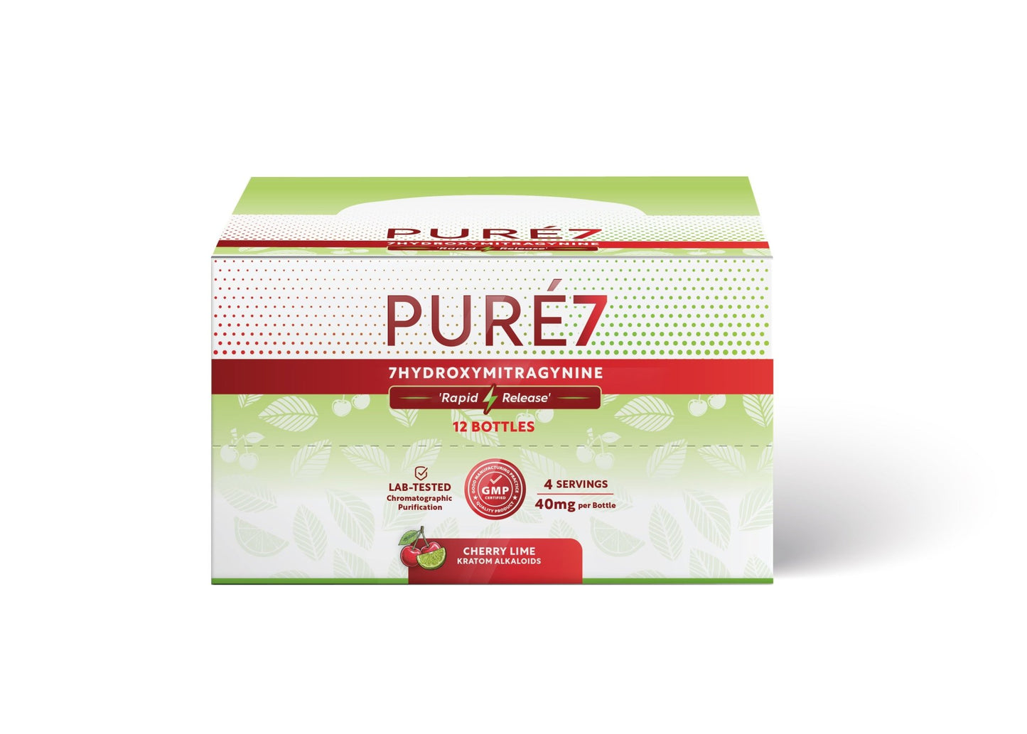 Pure7 | Hydroxymitragynine 7OH Shot – 40mg by Pure7 – 7 - OH - Extracts Shots, Starwberry Lemonnade | Available at Zenhop