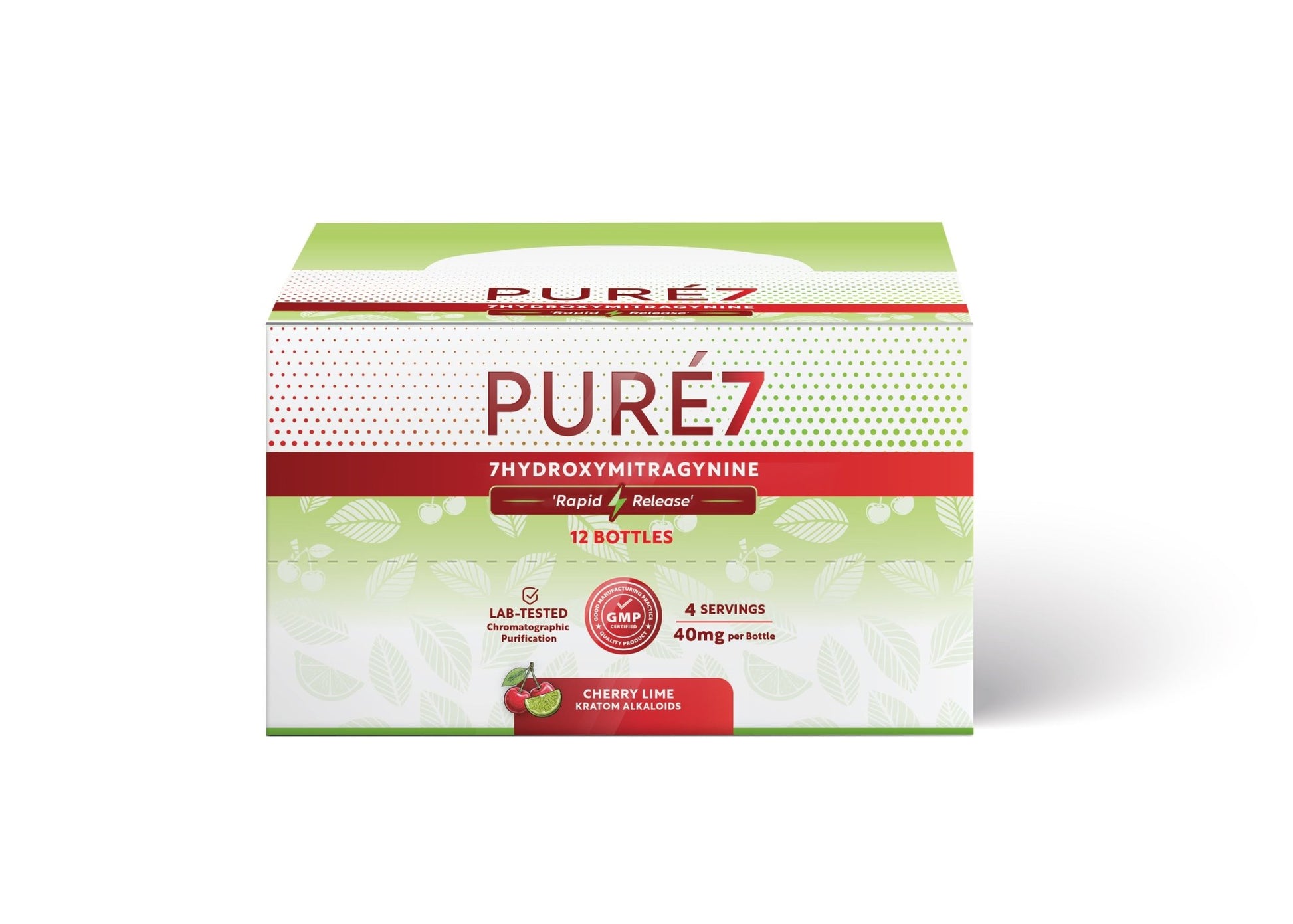 Pure7 | Hydroxymitragynine 7OH Shot – 40mg by Pure7 – 7 - OH - Extracts Shots, Starwberry Lemonnade | Available at Zenhop